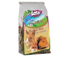 LOLO Lolopets vita herbal bylinkový mix pro hlodavce 40g,