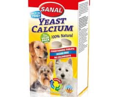 Sanal Sanal-yeast calcium kalciové tablety 400g (4x100g),