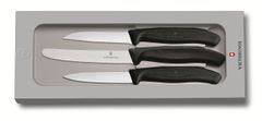 Victorinox Sada nožů na zeleninu 3ks plast černý