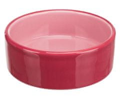 Trixie Keramická miska 0,3 l/ 12cm, růžová, keramické, misky