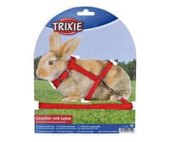Trixie Postroj s vod. pro králíky, rychlouzávěry 25-44/1cm 1,25m