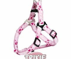 Trixie D-ring postroj rose heart 30-40cm/15mm (xs-s),