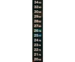 Trixie Digitální teploměr pásek 13 cm, rozsah 18-34 c