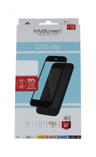 MyScreen Protector Tvrzené sklo iPhone 12 mini FullGlue LITE černé 53812