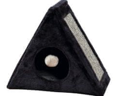 Trixie Trojúhelníkové škrabadlo lera pro koťata 44x39x25cm