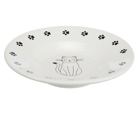 Trixie Keramická miska-talířek pro krátkonosé kočky