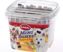 Sanal Mini bones - poloměkké mini kostičky kuře