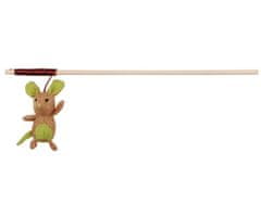 Trixie Udice s látkovou hračkou - myškou 40 cm