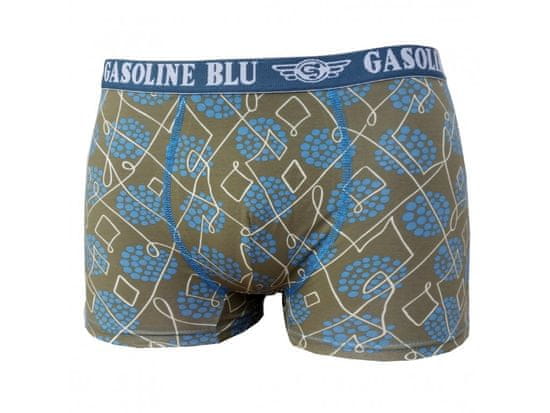 Gasoline Blu 2383 pánské boxerky pánské Barva: modrá, Velikost: M/L