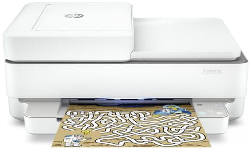 Tiskárna HP Deskjet Plus 6475 Ink Advantage All-in-One (5SD78C) barevná, černobílá, vhodná do kanceláří