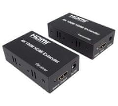 PremiumCord 4K HDMI extender na 100 m přes jeden kabel Cat5e / Cat6 khext100-2