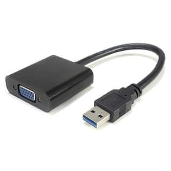 Levně PremiumCord USB 3.0 adaptér na VGA, FULL HD 1080p khcon-39