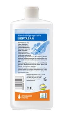 Stockmeier Septasan ekologické mýdlo na ruce, vhodné do potravinářství, EKO mýdlo