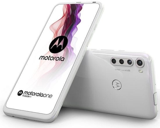 Motorola Moto One Fusion+, 6GB/128GB, White