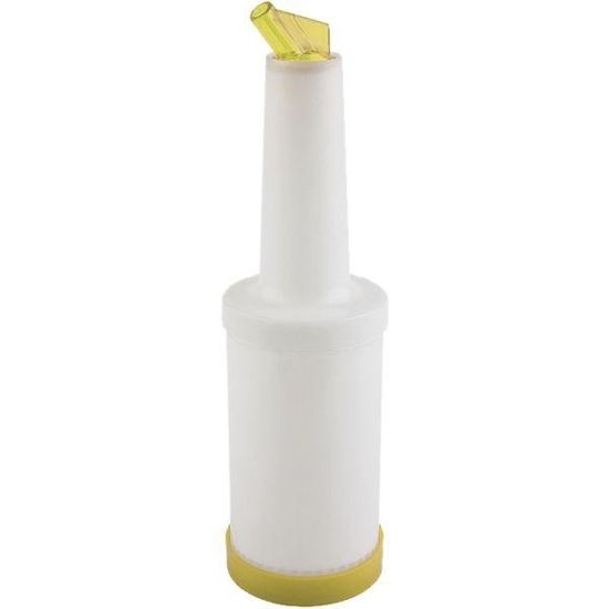APS Dávkovací a skladovací láhev plast 1 l, žlutá