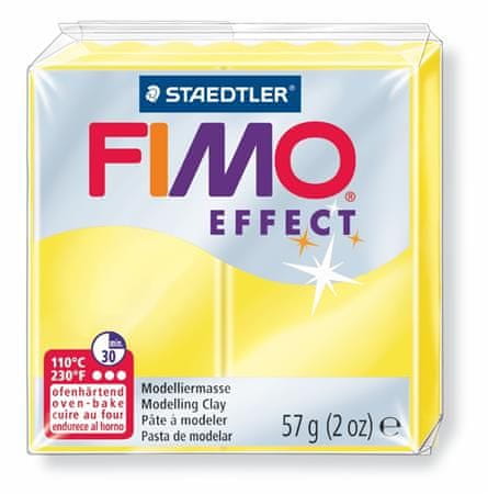 Staedtler FIMO effect 8020 transparentní žlutá