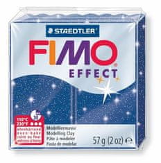 FIMO FIMO effect 8020 modrá se třpytkami, 8020-302