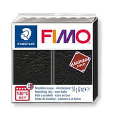FIMO FIMO "Leather Effect", černá 57 g, 8010-909
