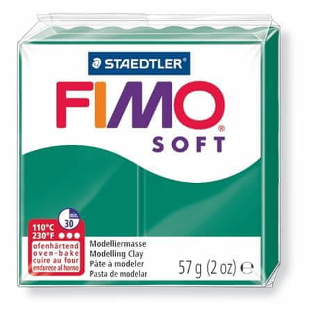 FIMO FIMO soft 8020 56 g tmavě zelená, 8020-56