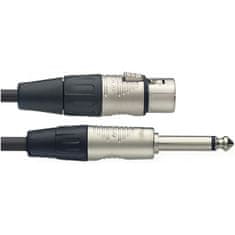 Stagg NMC3XPR, kabel XLR/JACK, 3m