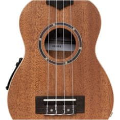 Stagg US-30 E, elektroakustické sopránové ukulele s pouzdrem
