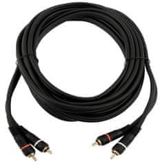 Omnitronic Kabel CC-30, propojovací kabel 2x 2 RCA zástrčka HighEnd, 3m