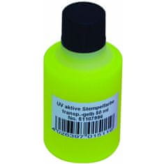Eurolite UV aktivní razítkovací barva, transparentní žlutá, 50ml