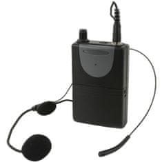 QTX QHS-863.8 UHF náhlavní mikrofonní set pro zvukové systémy, 863.8 MHz