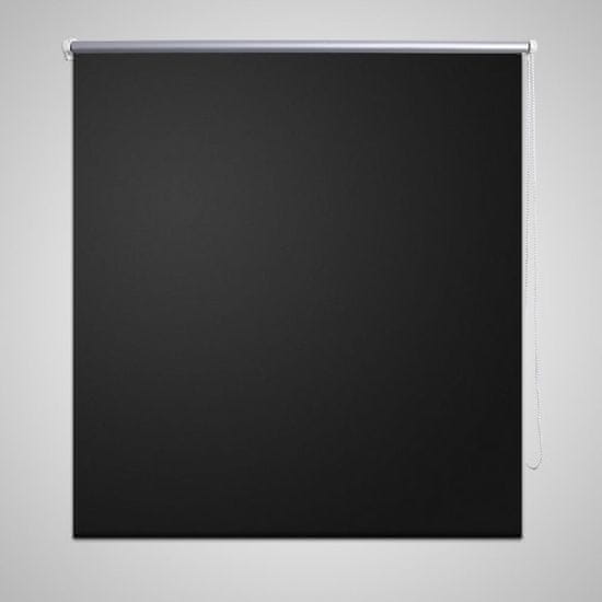 Vidaxl Zatemňovací látková roleta - 120 x 175 cm - černá