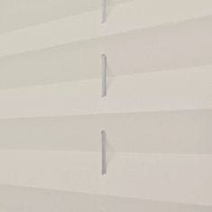 Greatstore Plisované žaluzie / rolety Plisse 110 x 150 cm - krémové