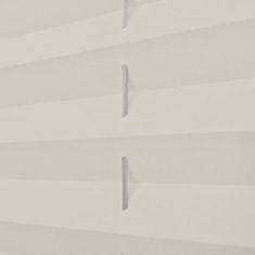 Greatstore Plisované žaluzie / rolety Plisse 80 x 150 cm - krémové