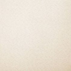 Greatstore Lavice 139,5 cm krémová polyester