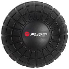 Vidaxl Masážní míč Pure2Improve 12,8 cm, černý