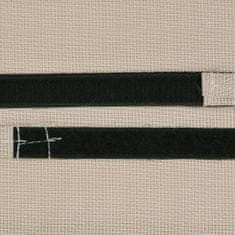 shumee Podhlavník na zahradní křeslo krémový 40 x 7,5 x 15 cm textilen