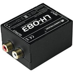 Eurolite Omnitronic LH-083 Stereo isolator RCA S