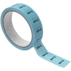 Páska značkovací na kabely 5m, 33m x 2,5cm, modrá
