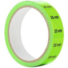 Páska značkovací na kabely 25m, 33m x 2,5cm, zelená