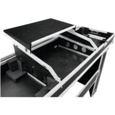 Omnitronic Console Road table 2xTT with laptop tray