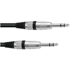 Omnitronic Kabel KS-10 2x Jack 6,3 stereo 1 m