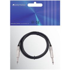 Omnitronic Kabel KR-10 2x Jack 6,3 mono 1 m