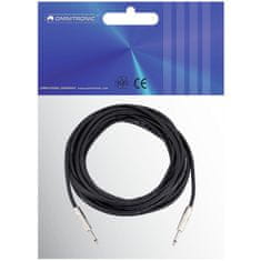 Omnitronic Kabel KR-100 2x Jack 6,3 mono 10 m