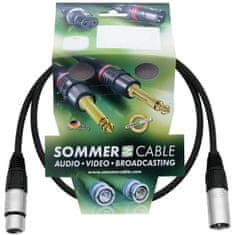 Sommer Cable XX-09 2x XLR samec/samice, studiový, 0,9m