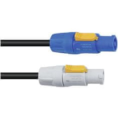 Powercon PSSO napájecí kabel 3x2,5 mm, 5 m