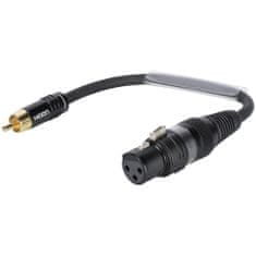 Sommer Cable adaptér 3-pol XLR(F) / RCA(M)