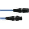 DMX cable XLR 3pin 5m blue
