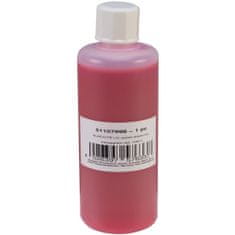 Eurolite UV aktivní razítkovací barva, transparentní červená, 100ml