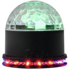 Eurolite LED Half Ball 3x 1W RGB, paprskový efekt