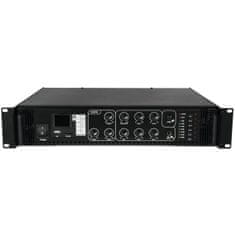Omnitronic MPZ-650.6P, 100V 6-zónový mixážní zesilovač, 650W, MP3