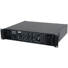 Omnitronic MPZ-180.6, 100V 6-zónový mixážní zesilovač, 180W