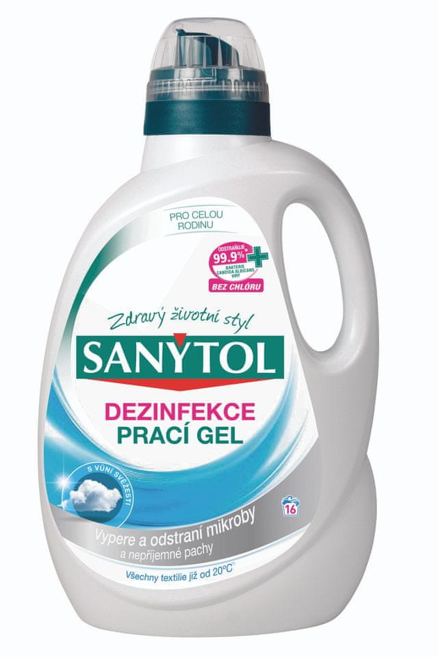 SANYTOL dezinfekční prací gel Grand air 1650 ml